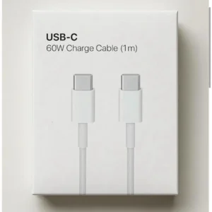 Cable USB-C a USB-C60W (1m) – Alta Velocidad